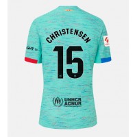 Camisa de Futebol Barcelona Andreas Christensen #15 Equipamento Alternativo 2023-24 Manga Curta